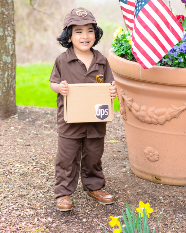 Little Boys' UPS Guy Costume - Image 3