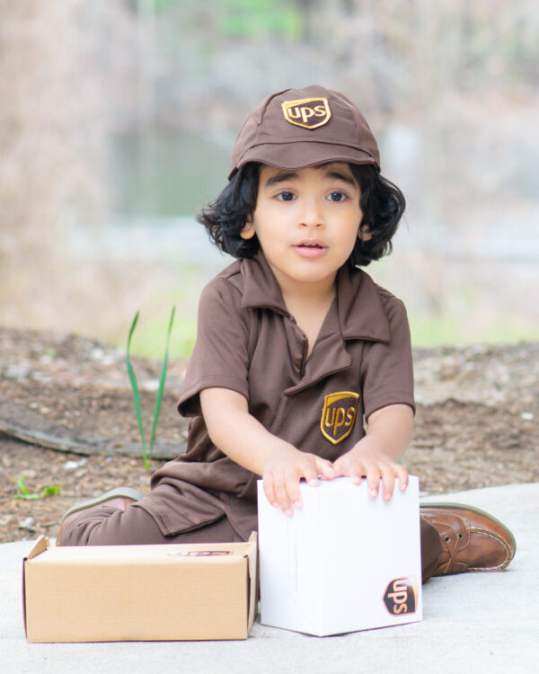 Little Boys' UPS Guy Costume - Image 4