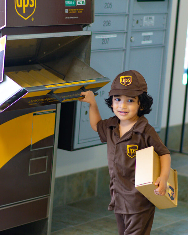 Little Boys' UPS Guy Costume - Image 7