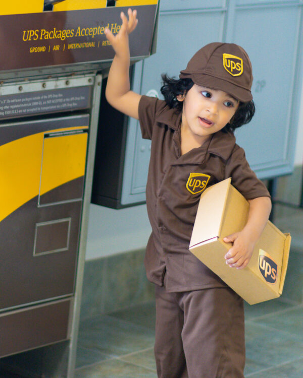 Little Boys' UPS Guy Costume - Image 8